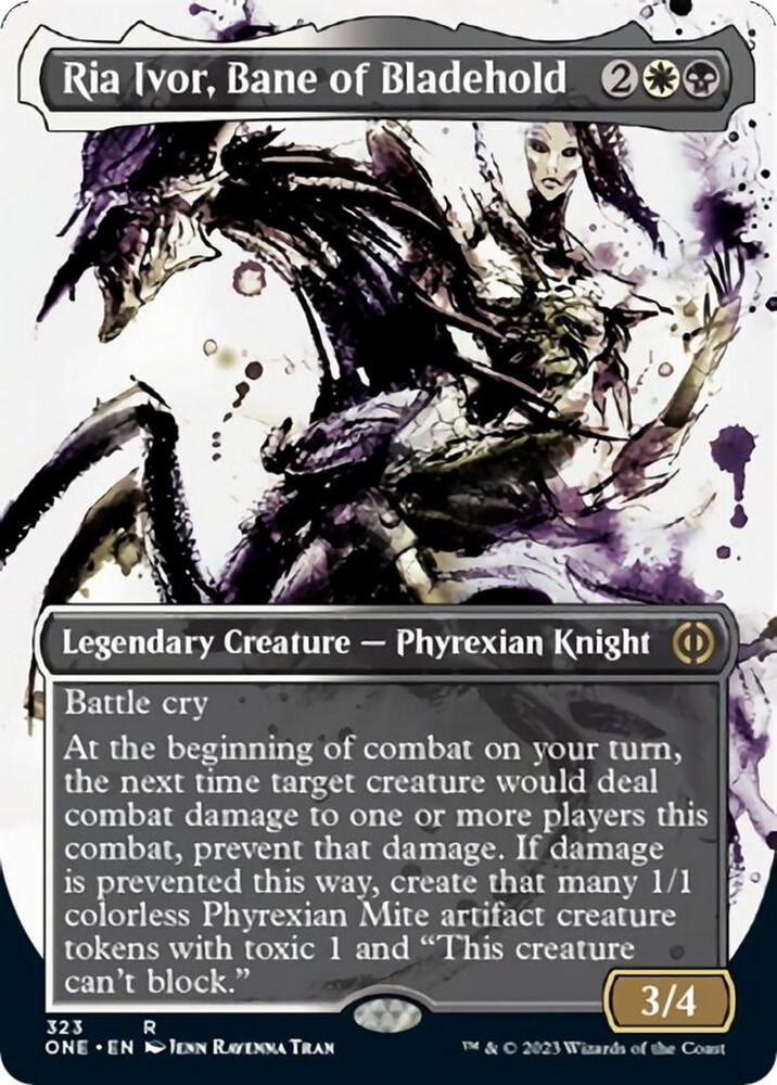 Ria Ivor, Bane of Bladehold (Showcase) 323 card from Phyrexia: All Will Be One