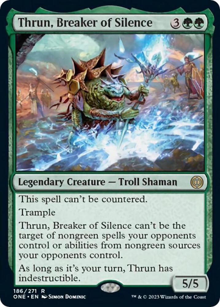 Thrun, Breaker of Silence 186 card from Phyrexia: All Will Be One
