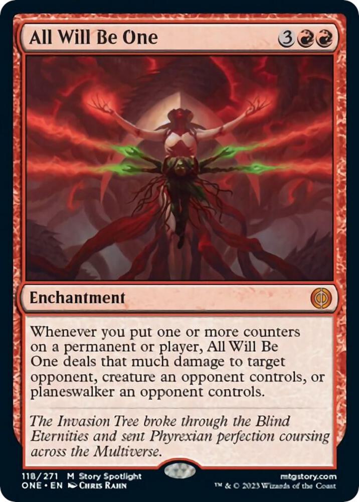 All Will Be One 118 card from Phyrexia: All Will Be One
