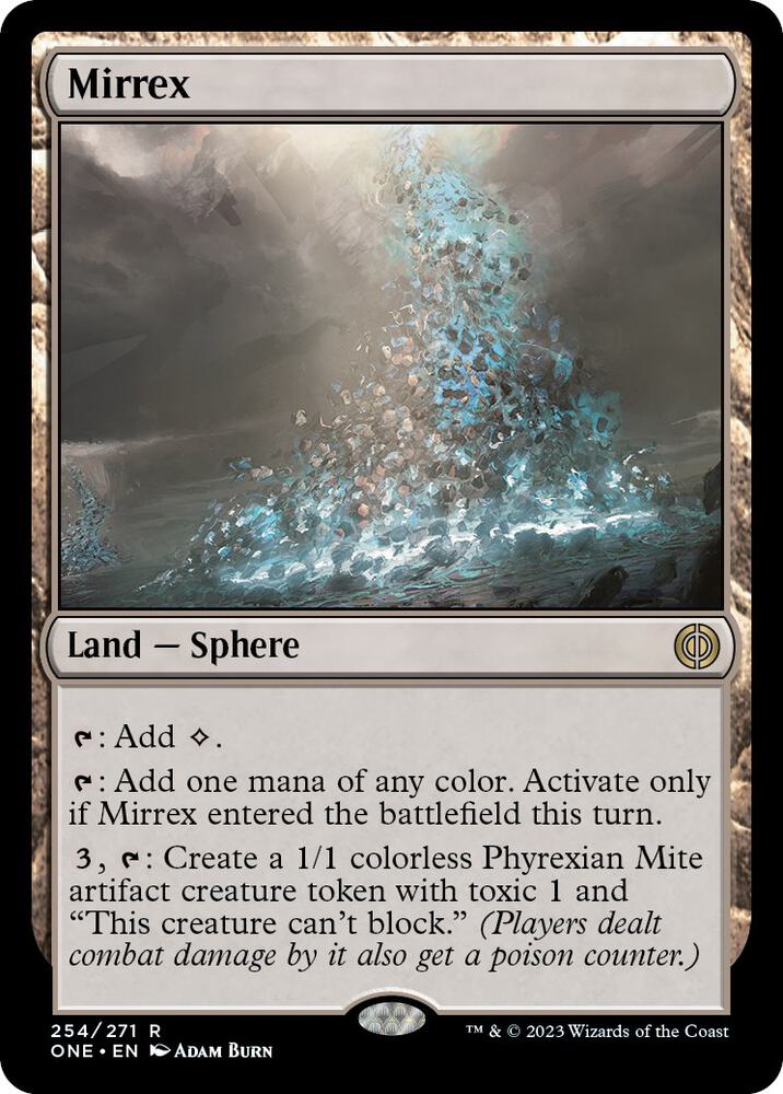 Mirrex 254 card from Phyrexia: All Will Be One