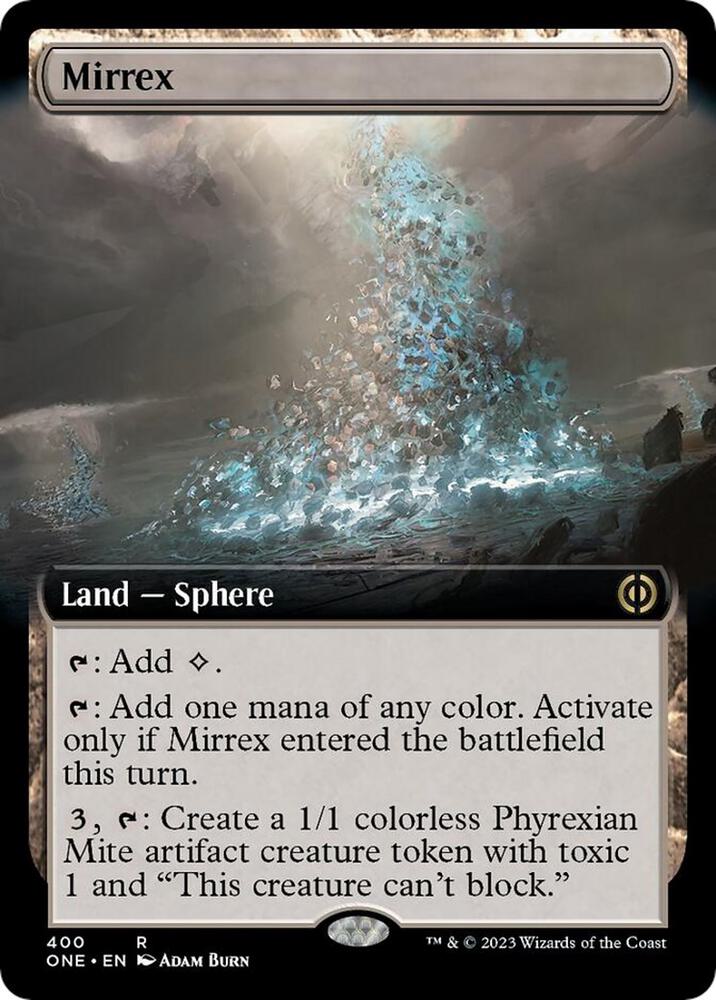 Mirrex (Extended Art) 400 card from Phyrexia: All Will Be One