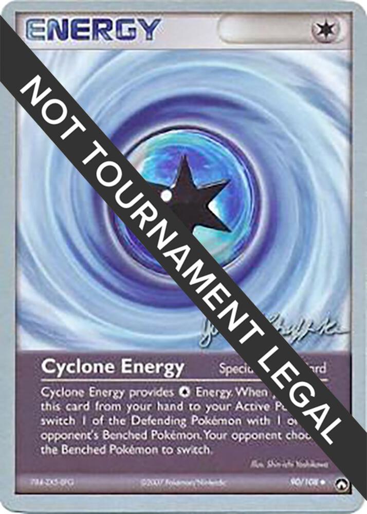 Cyclone Energy - 2007 (Jeremy Scharff-Kim) 90/108 card from World Championship Decks