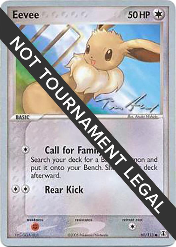 Eevee - 2007 (Tom Roos) 69/113 card from World Championship Decks