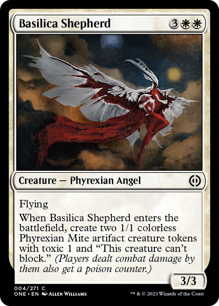 Basilica Shepherd 4 card from Phyrexia: All Will Be One