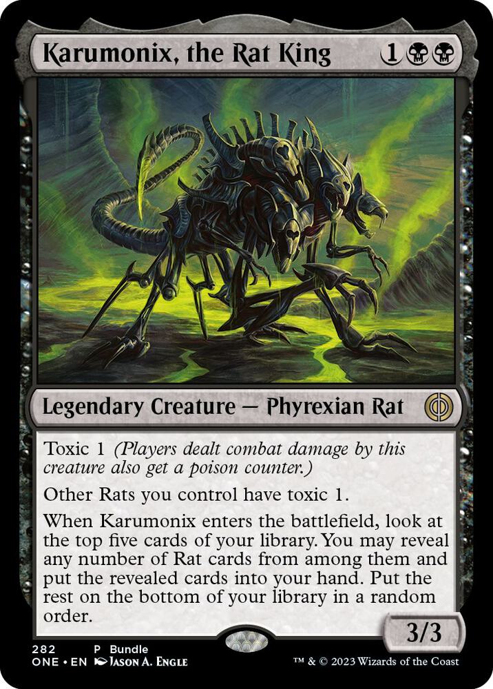 Karumonix, the Rat King (ONE Bundle) 282 card from Unique and Miscellaneous Promos