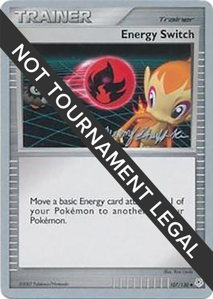Energy Switch - 2007 (Jeremy Scharff-Kim) 107/130 card from World Championship Decks