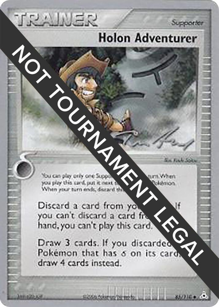 Holon Adventurer - 2007 (Tom Roos) 85/110 card from World Championship Decks