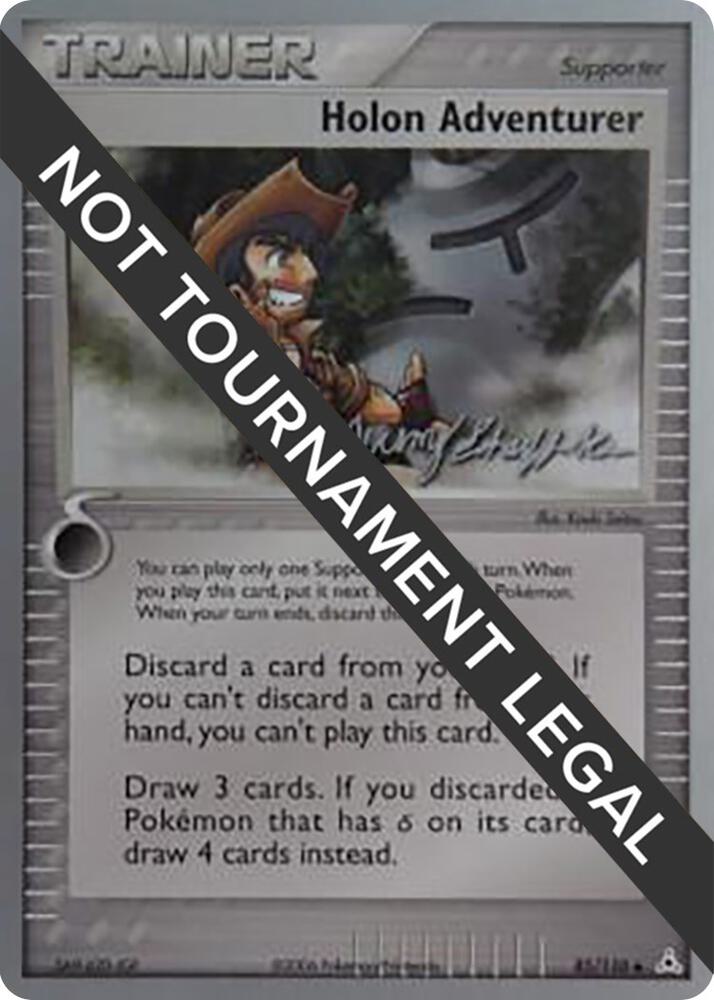 Holon Adventurer - 2007 (Jeremy Scharff-Kim) 85/110 card from World Championship Decks