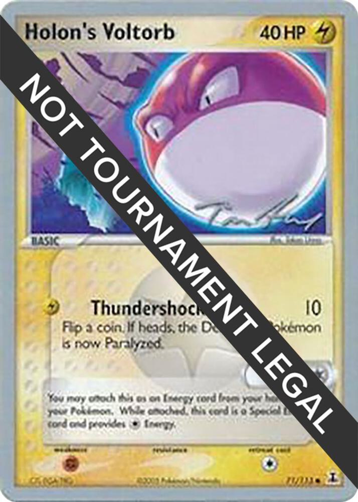 Holon's Voltorb - 2007 (Tom Roos) 71/113 card from World Championship Decks