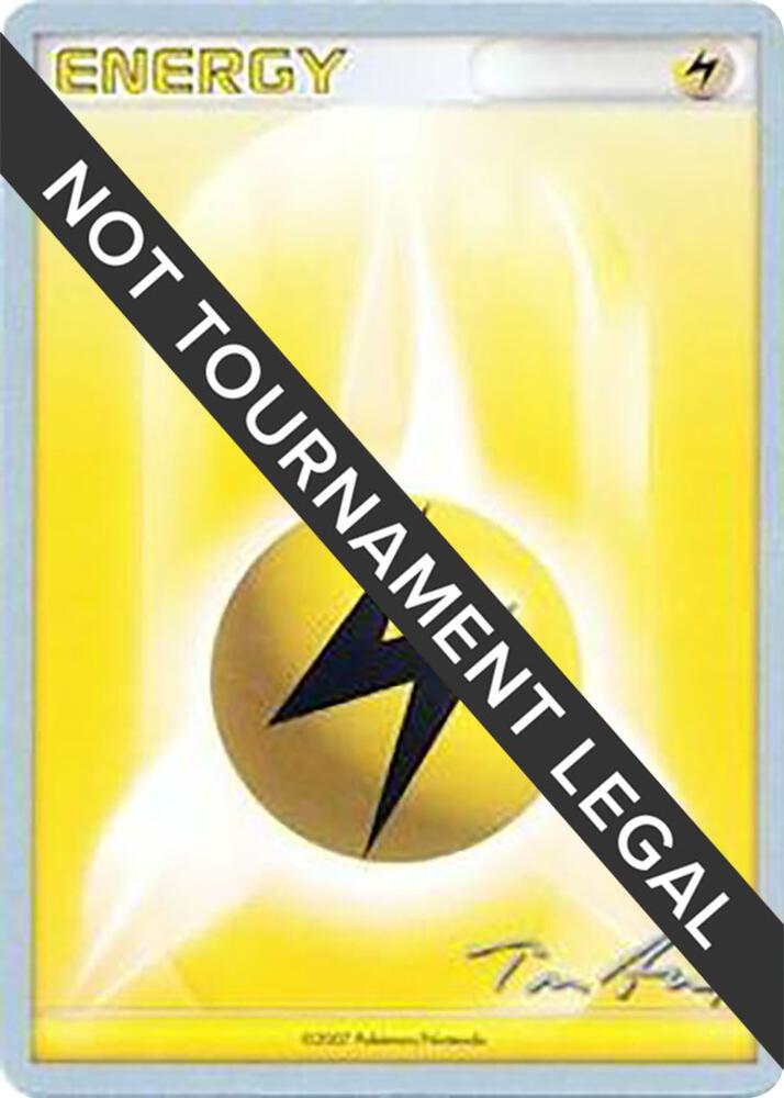 Lightning Energy - 2007 (Tom Roos) card from World Championship Decks