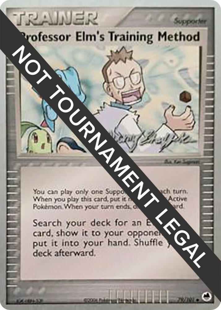 Professor Elm's Training Method - 2007 (Jeremy Scharff-Kim) 79/101 card from World Championship Decks