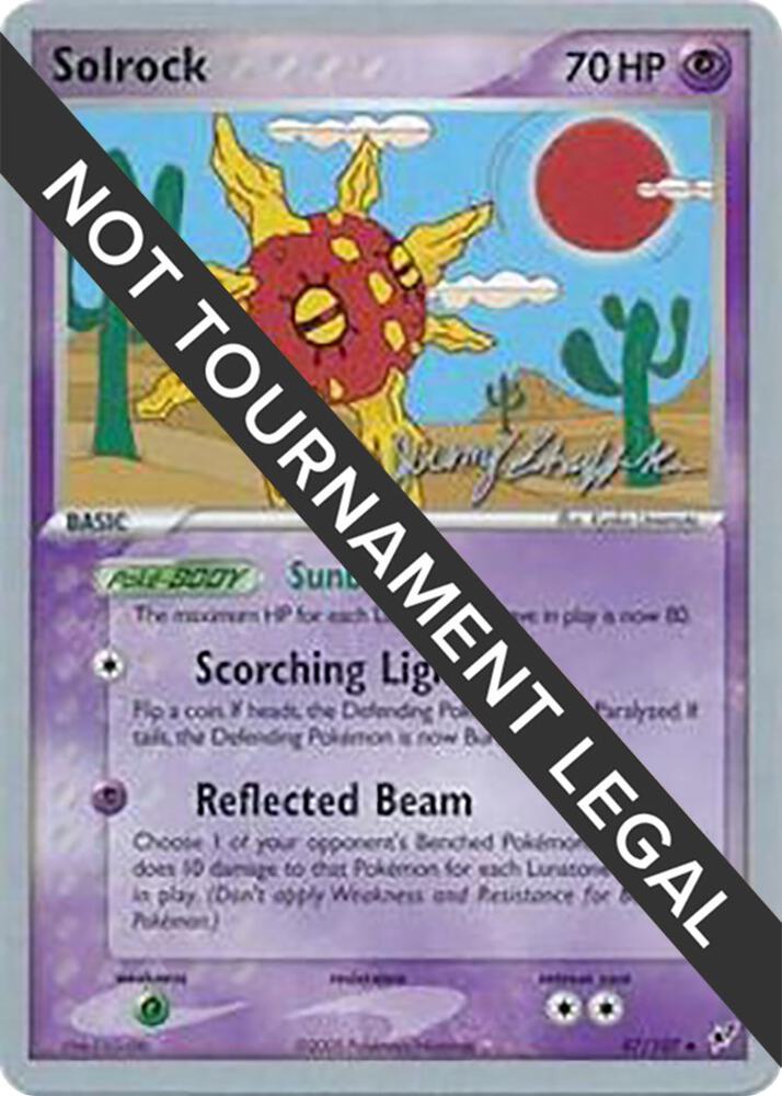 Solrock (47) - 2007 (Jeremy Scharff-Kim) 47/107 card from World Championship Decks