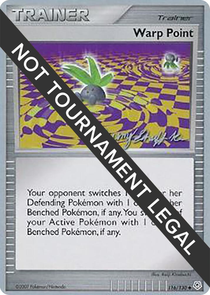Warp Point - 2007 (Jeremy Scharff-Kim) 116/130 card from World Championship Decks