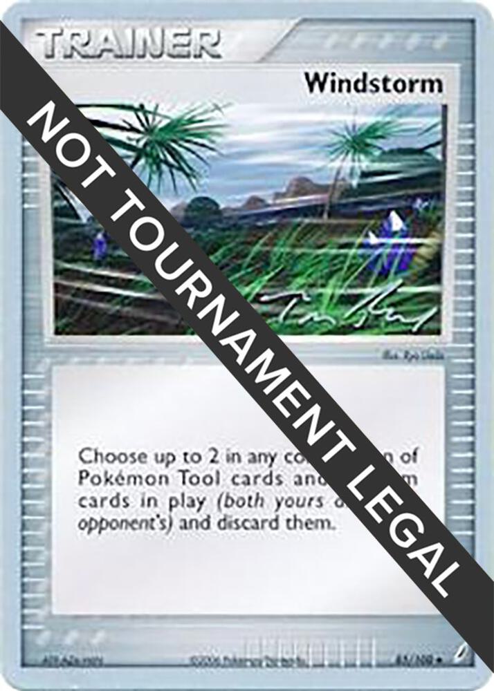 Windstorm - 2007 (Tom Roos) 85/100 card from World Championship Decks