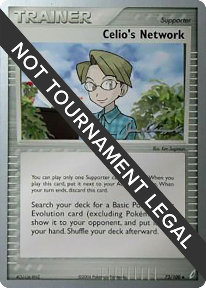Celio's Network - 2008 (Jason Klaczynski) 73/100 card from World Championship Decks