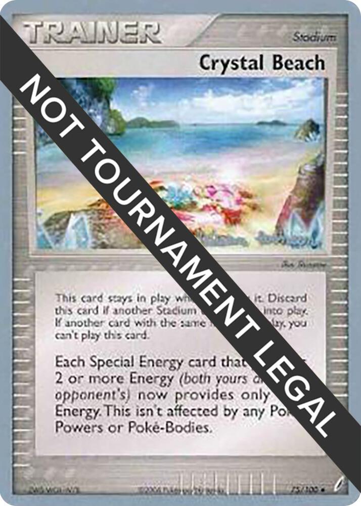 Crystal Beach - 2008 (Tristan Robinson) 75/100 card from World Championship Decks