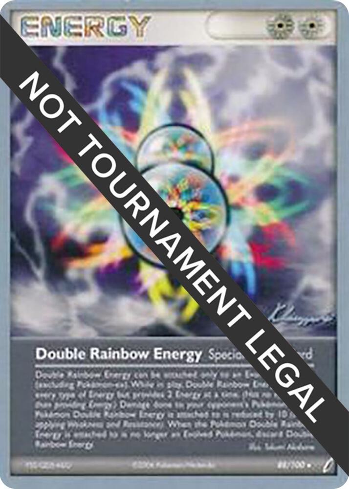 Double Rainbow Energy - 2008 (Jason Klaczynski) 88/100 card from World Championship Decks