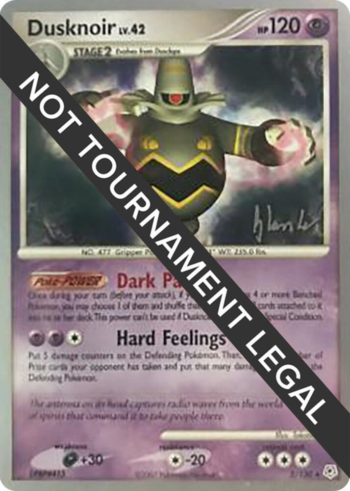 Dusknoir - 2008 (Dylan Lefavour) 2/130 card from World Championship Decks