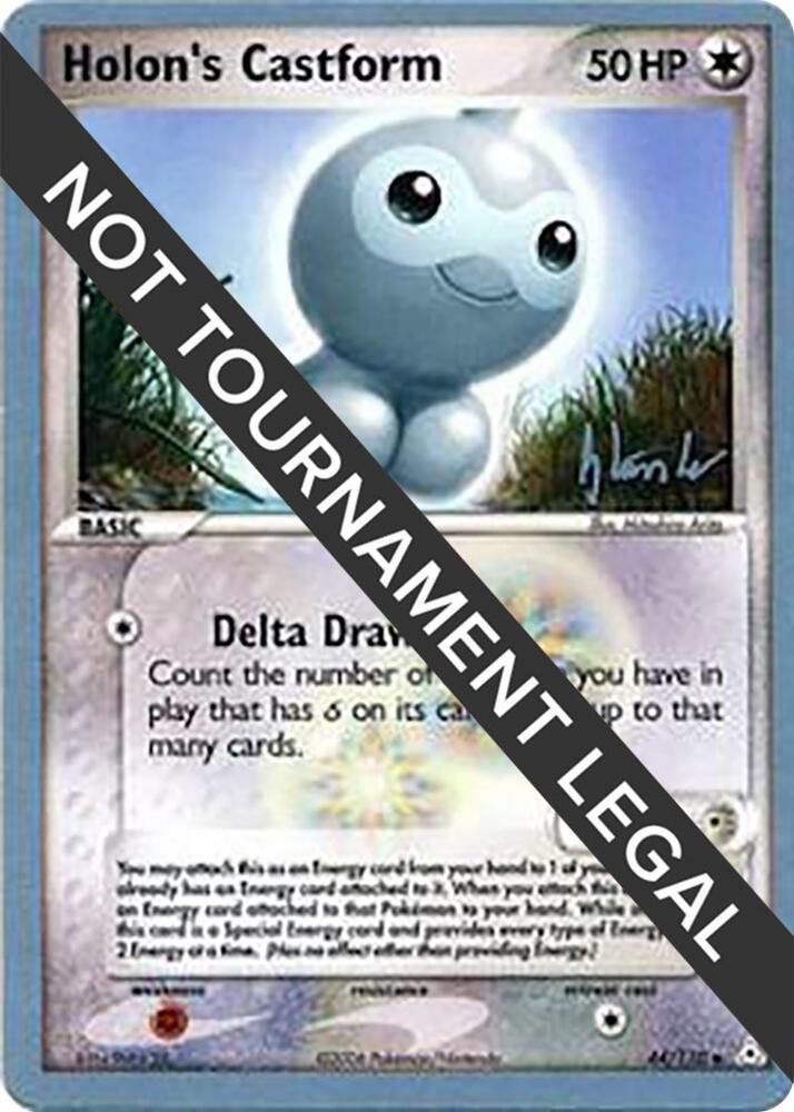 Holon's Castform - 2008 (Dylan Lefavour) 44/110 card from World Championship Decks