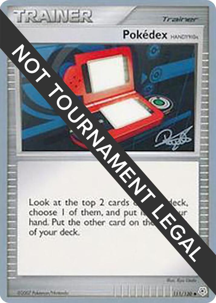 Pokedex (HANDY910is) - 2008 (Paul Atanassov) 111/130 card from World Championship Decks