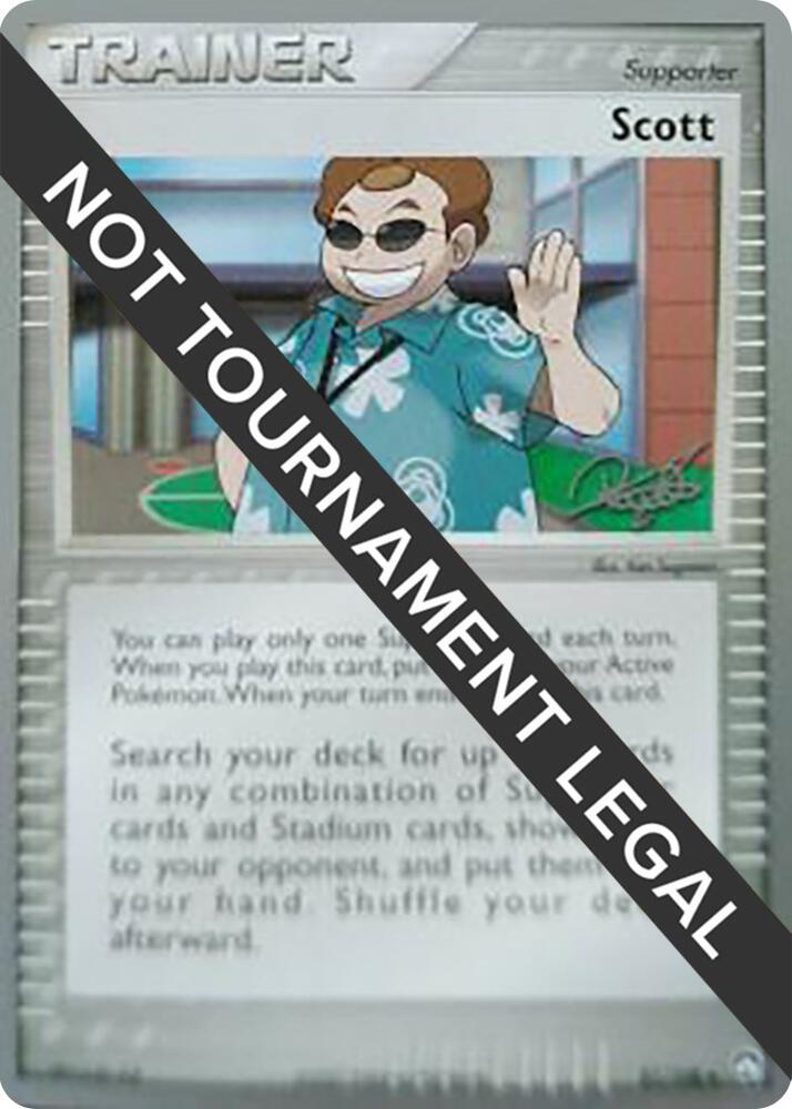 Scott - 2008 (Paul Atanassov) 81/108 card from World Championship Decks