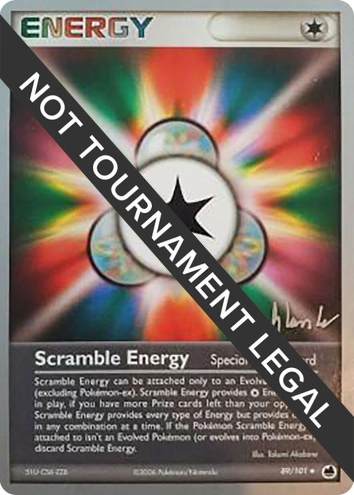 Scramble Energy - 2008 (Dylan Lefavour) 89/101 card from World Championship Decks