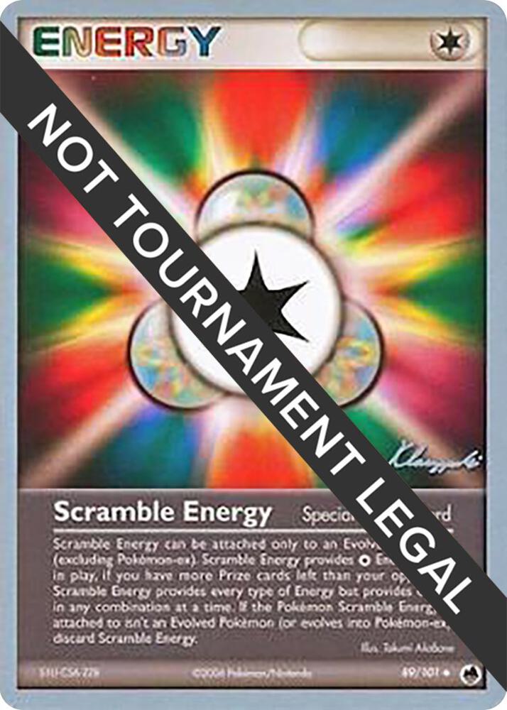 Scramble Energy - 2008 (Jason Klaczynski) 89/101 card from World Championship Decks