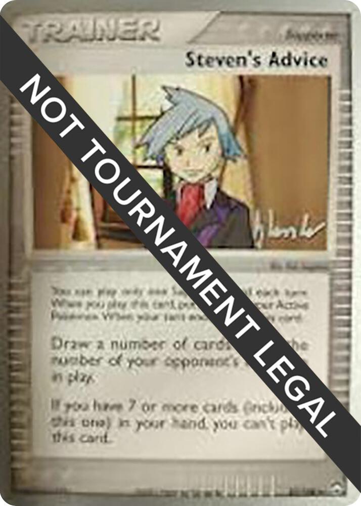 Steven's Advice - 2008 (Dylan Lefavour) 83/108 card from World Championship Decks