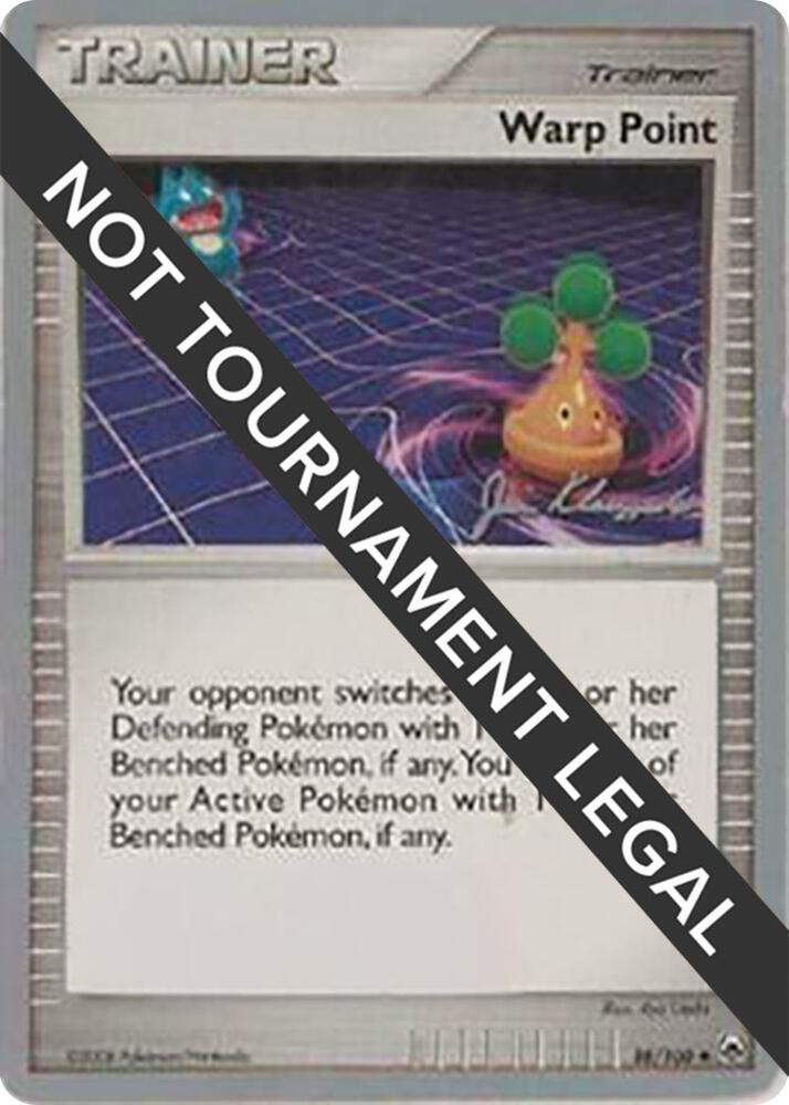 Warp Point - 2008 (Jason Klaczynski) 88/100 card from World Championship Decks