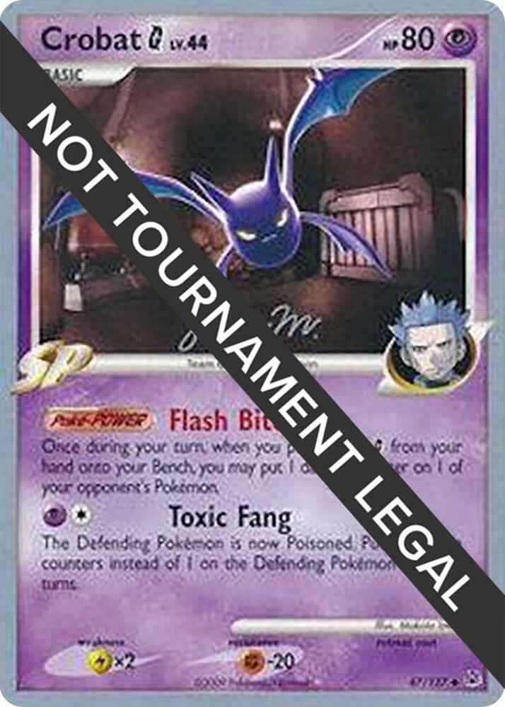 Crobat G - 2009 (Jason Martinez) 47/127 card from World Championship Decks