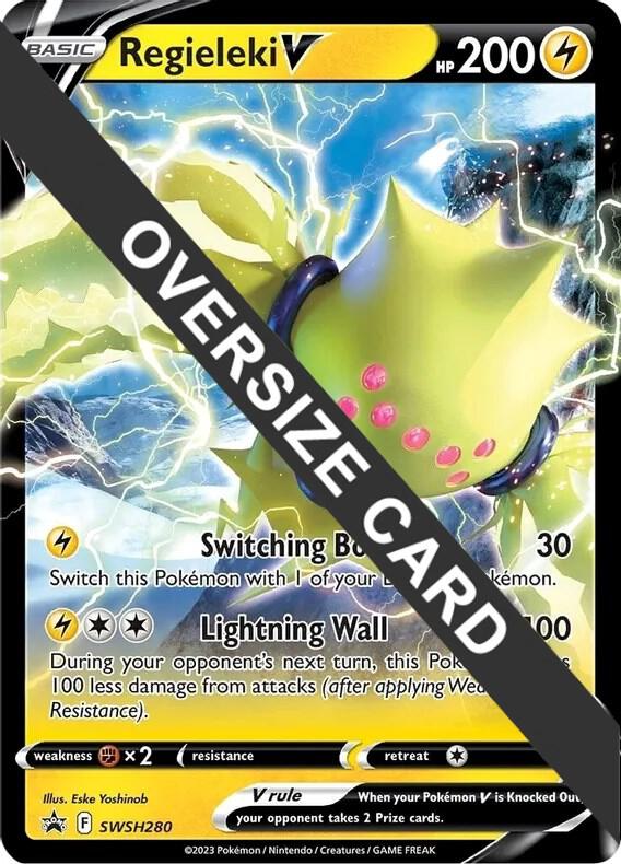 Regieleki V SWSH280 card from Jumbo Cards