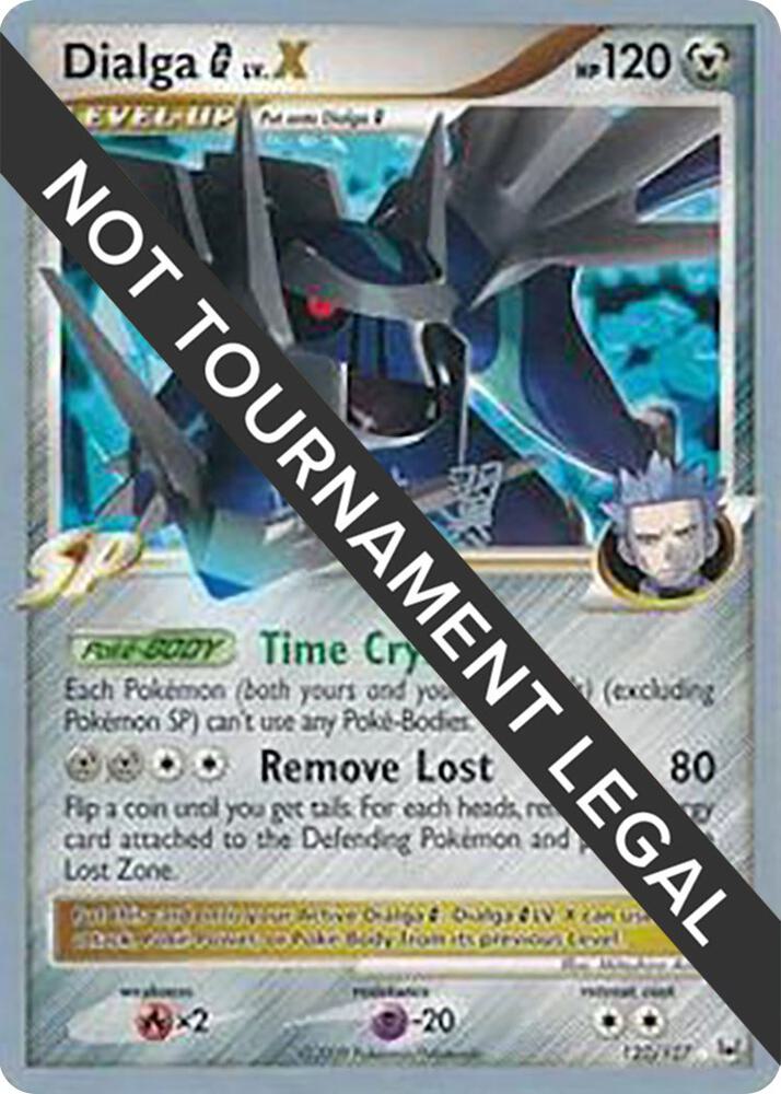 Dialga G LV.X - 2009 (Tsubasa Nakamura) 122/127 card from World Championship Decks