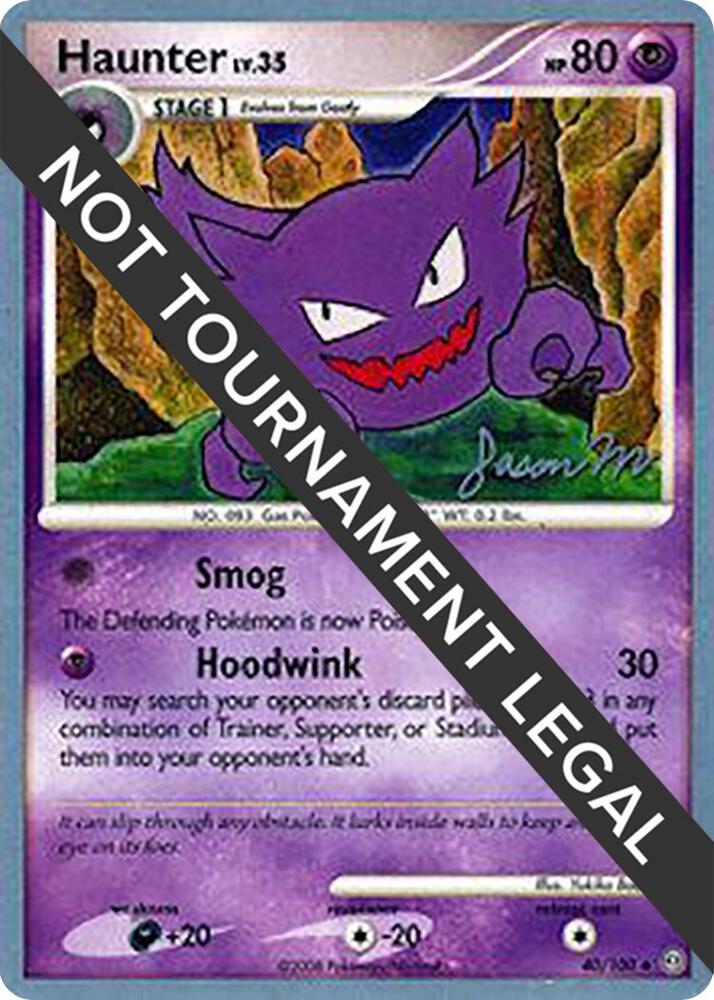 Haunter - 2009 (Jason Martinez) 40/100 card from World Championship Decks