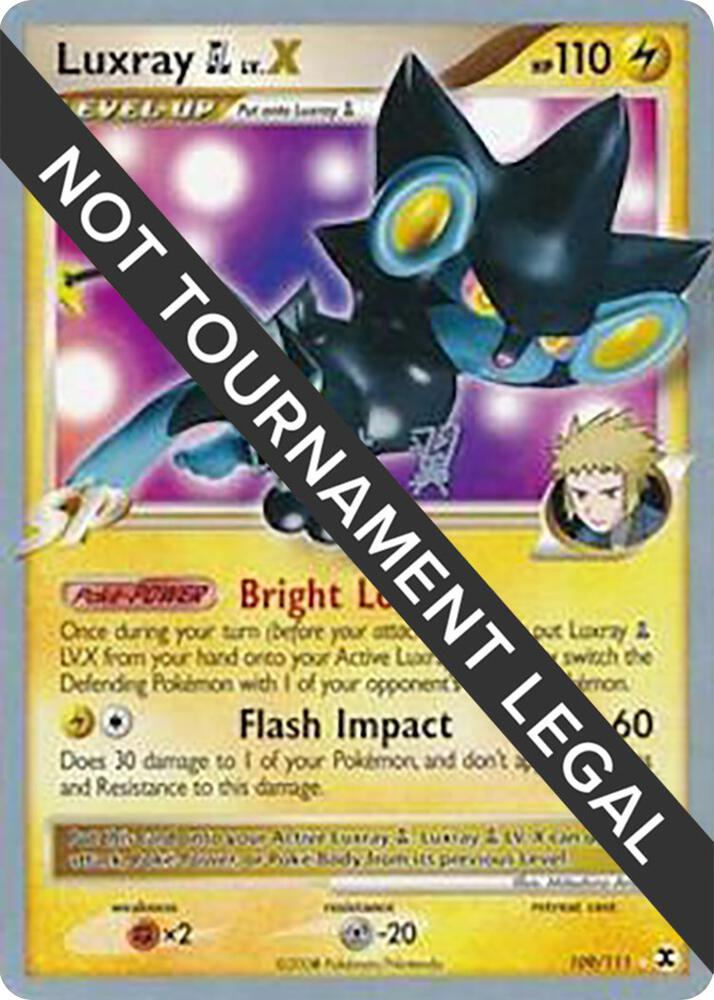 Luxray GL LV.X - 2009 (Tsubasa Nakamura) 109/111 card from World Championship Decks