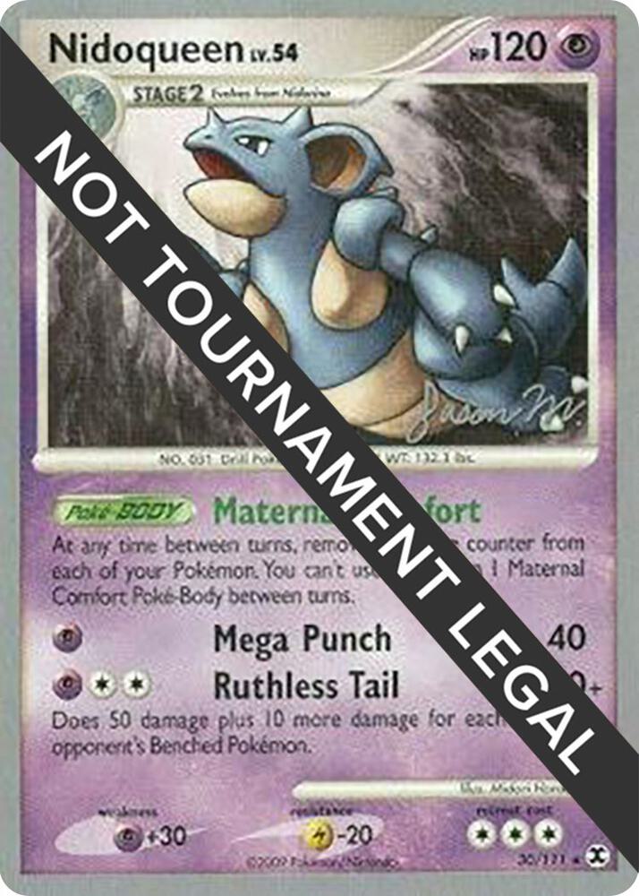 Nidoqueen - 2009 (Jason Martinez) 30/111 card from World Championship Decks