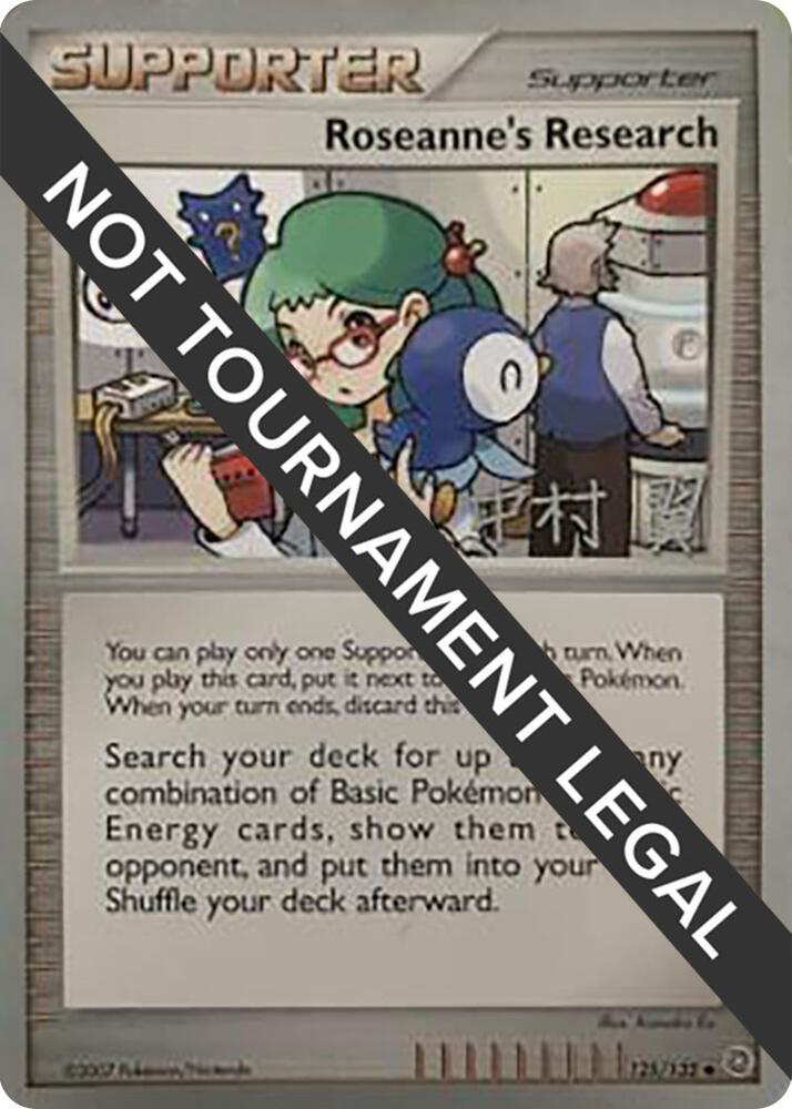 Roseanne's Research - 2009 (Tsubasa Nakamura) 125/132 card from World Championship Decks