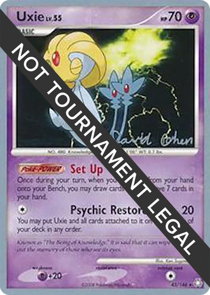 Uxie - 2009 (David Cohen) 43/146 card from World Championship Decks