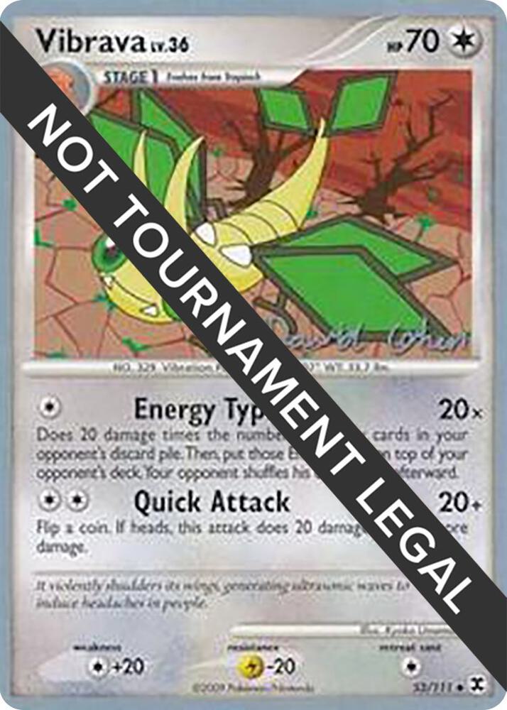 Vibrava - 2009 (David Cohen) 53/111 card from World Championship Decks
