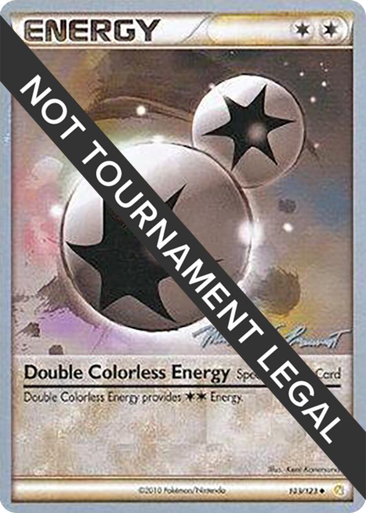 Double Colorless Energy - 2010 (Michael Pramawat) 103/123 card from World Championship Decks
