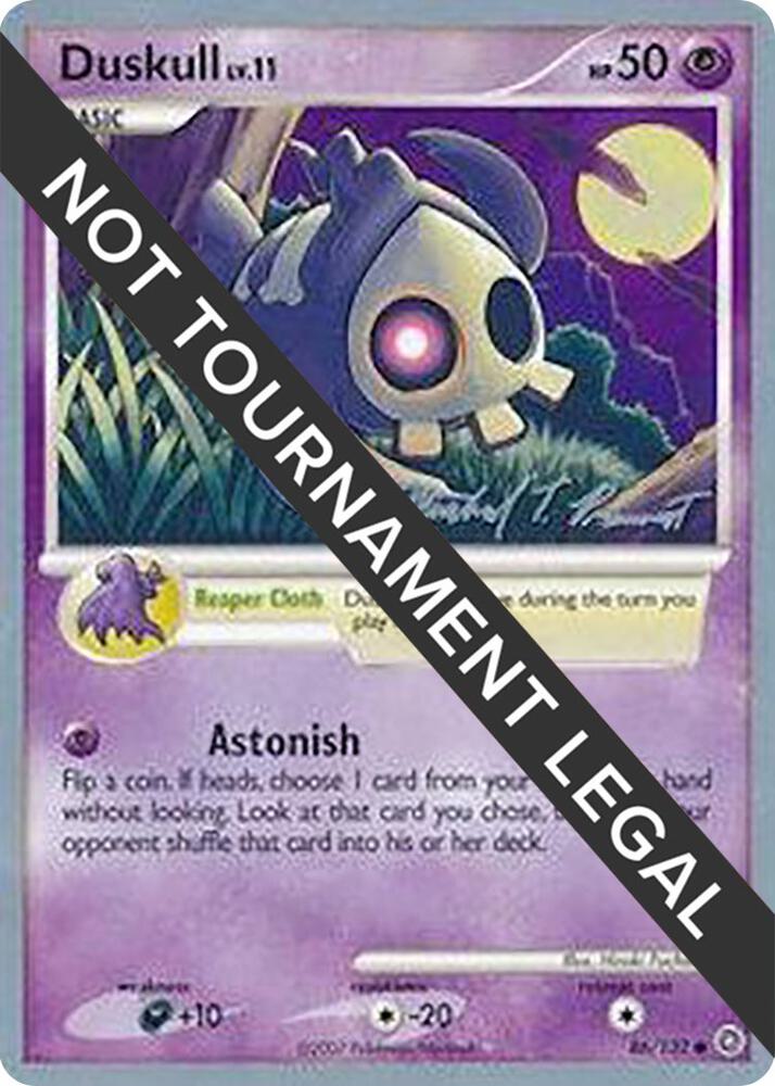Duskull - 2010 (Michael Pramawat) 86/132 card from World Championship Decks