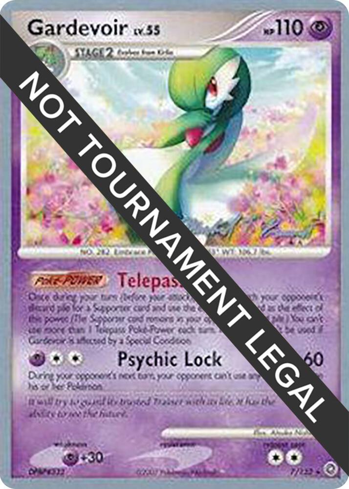 Gardevoir - 2010 (Michael Pramawat) 7/132 card from World Championship Decks