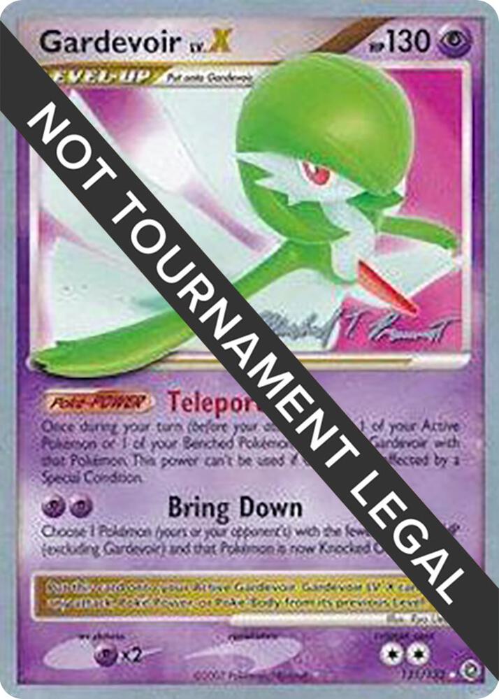 Gardevoir LV.X - 2010 (Michael Pramawat) 131/132 card from World Championship Decks
