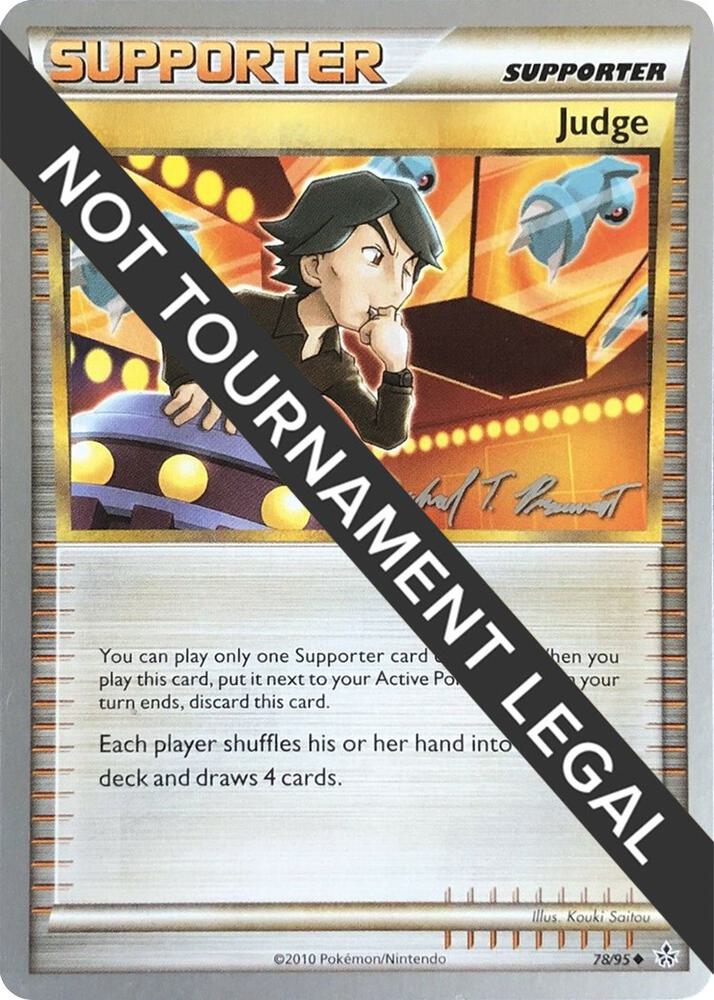 Judge - 2010 (Michael Pramawat) 78/95 card from World Championship Decks