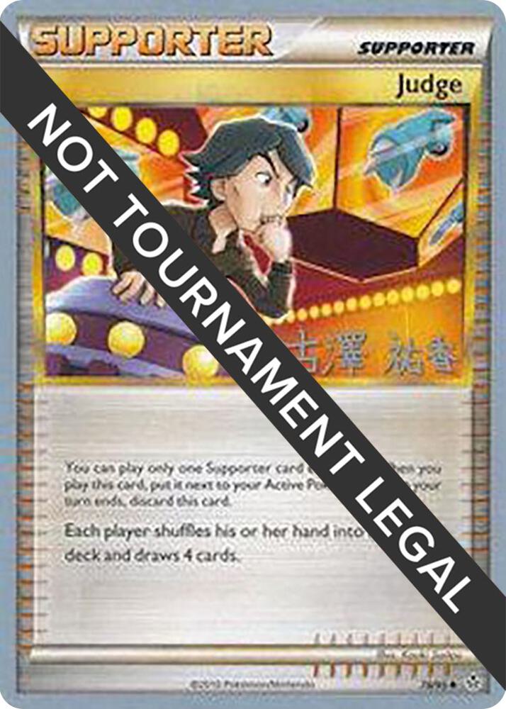 Judge - 2010 (Yuka Furusawa) 78/95 card from World Championship Decks