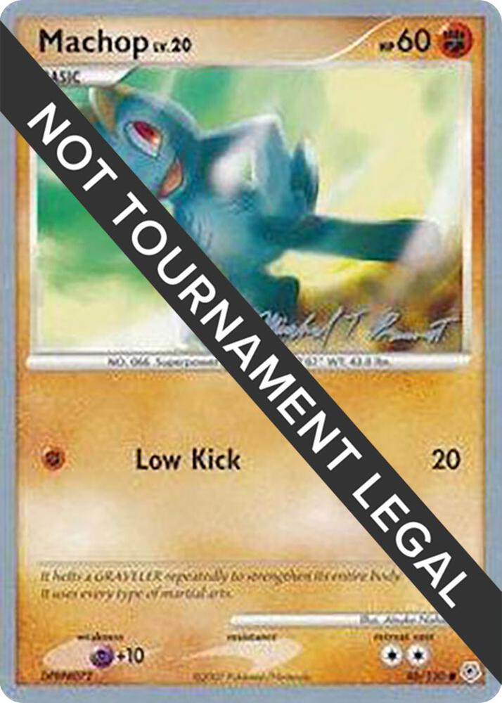 Machop - 2010 (Michael Pramawat) 86/130 card from World Championship Decks