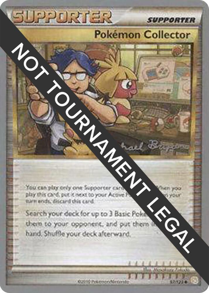 Pokemon Collector - 2010 (Mychael Bryan) 97/123 card from World Championship Decks
