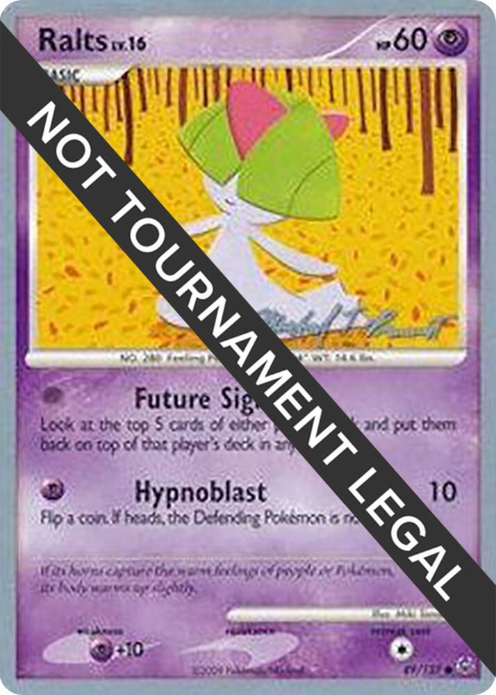 Ralts - 2010 (Michael Pramawat) 89/127 card from World Championship Decks