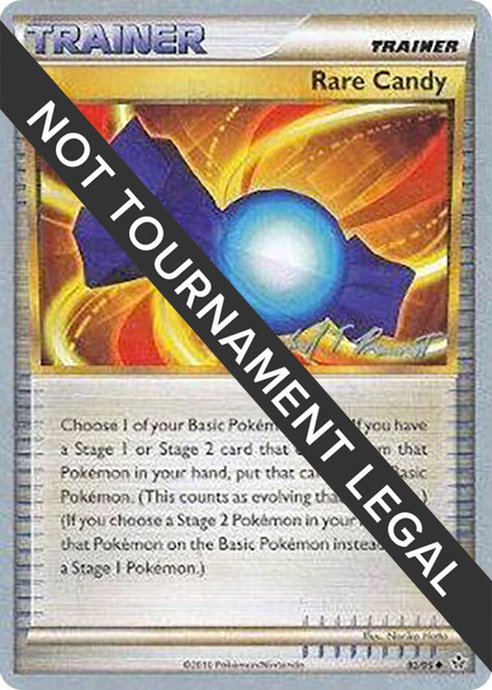 Rare Candy - 2010 (Michael Pramawat) 82/95 card from World Championship Decks