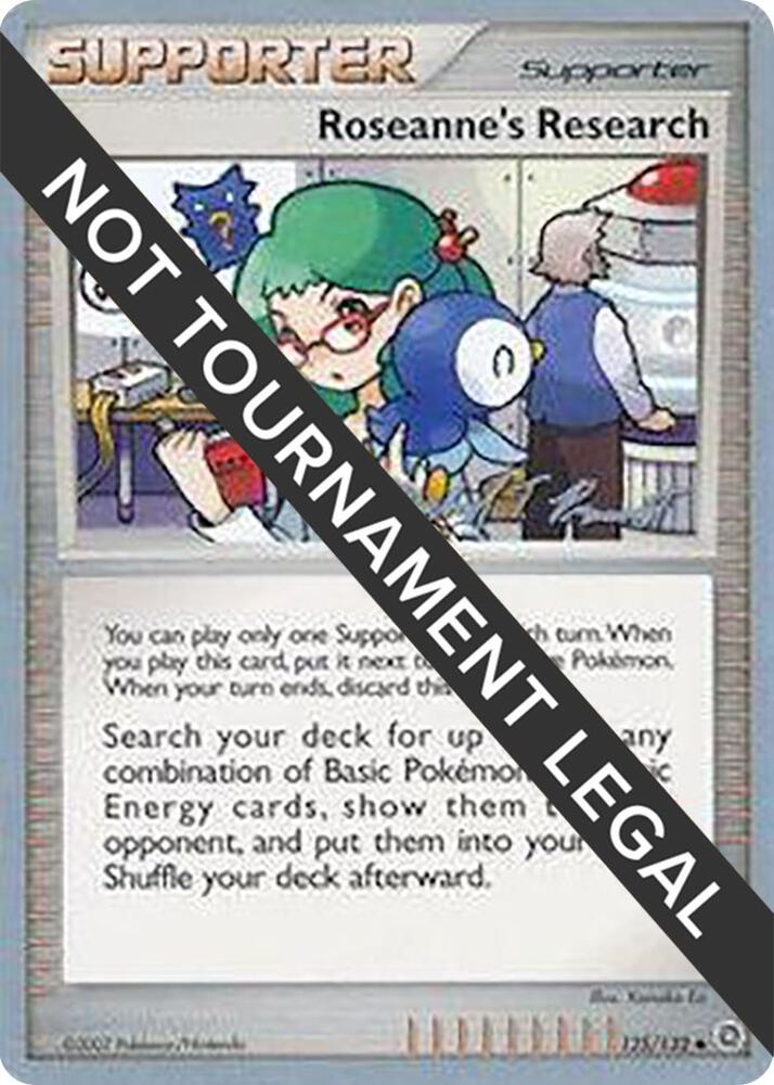 Roseanne's Research - 2010 (Michael Pramawat) 125/132 card from World Championship Decks