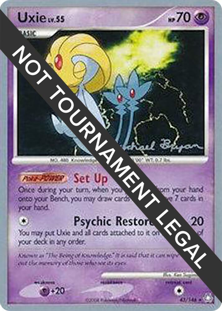 Uxie - 2010 (Mychael Bryan) 43/146 card from World Championship Decks
